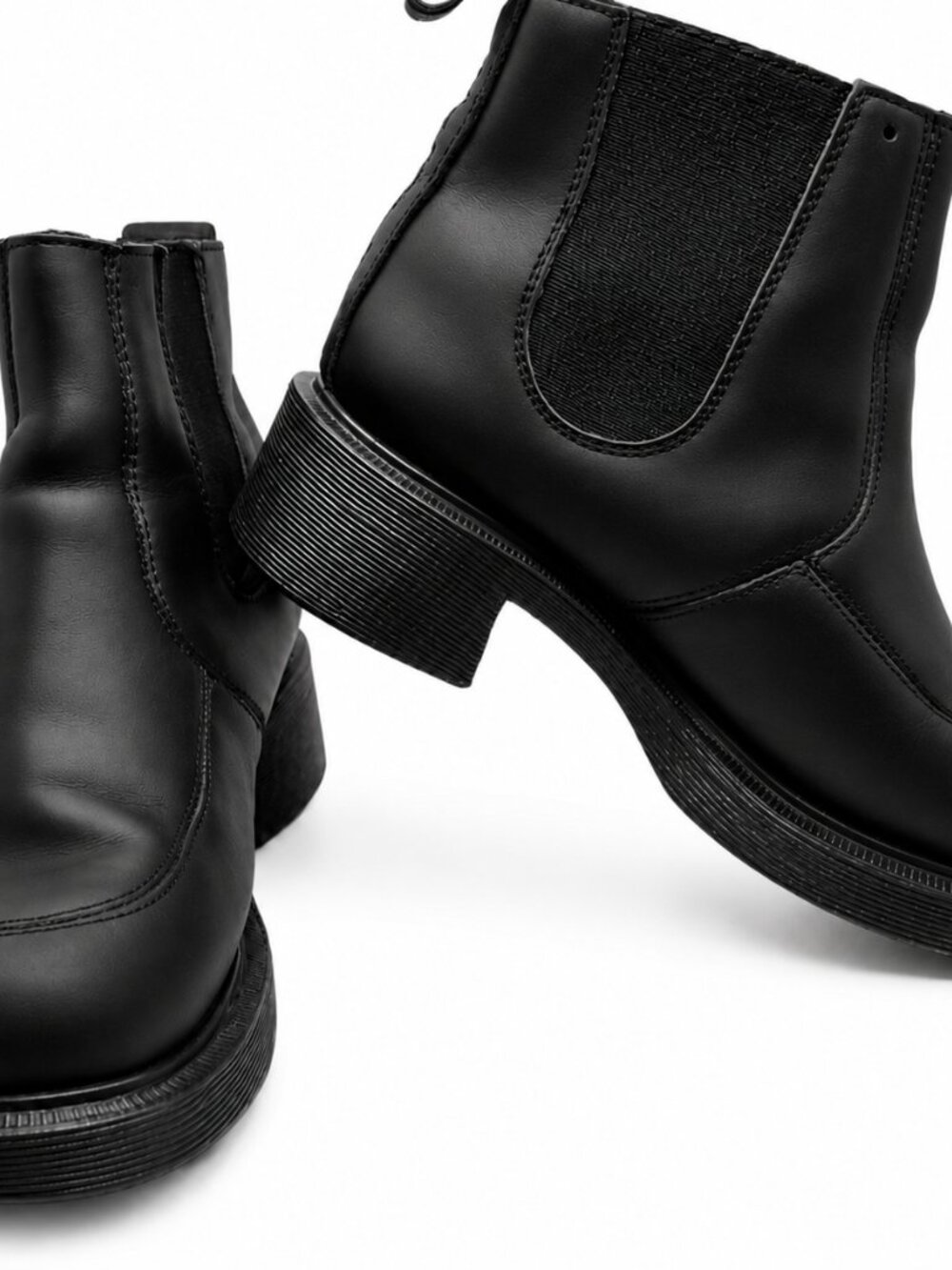 Rare Made in England Dr. Martens AirWair Chelsea Boots Black Women's 7
